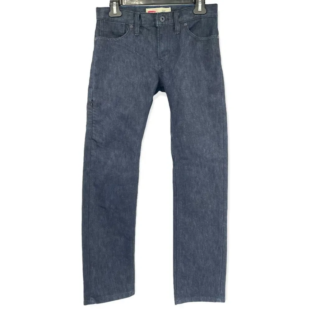 Levi’s 511 Slim Dark Wash Tapered Classic Casual Boy’s Denim Jeans 14 Regular